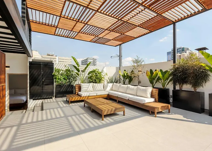 Apartamento Amazing 4br With Terrace & Jacuzzi In Juarez *