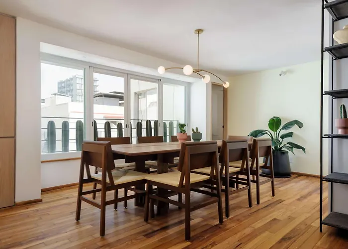 Apartamento Amazing 4br With Terrace & Jacuzzi In Juarez