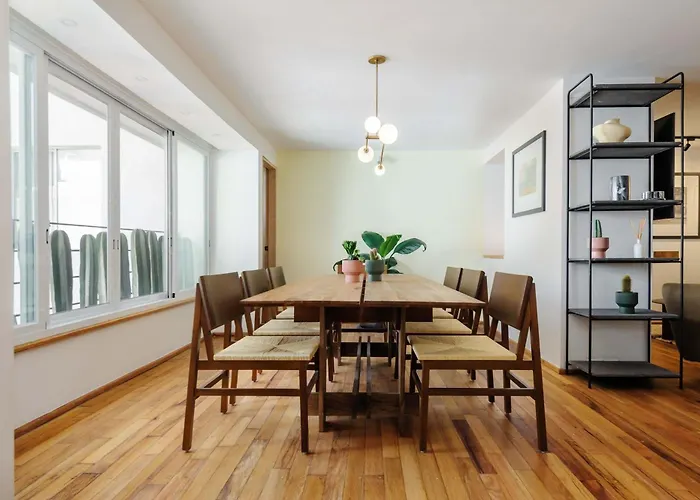 Apartamento Amazing 4br With Terrace & Jacuzzi In Juarez *